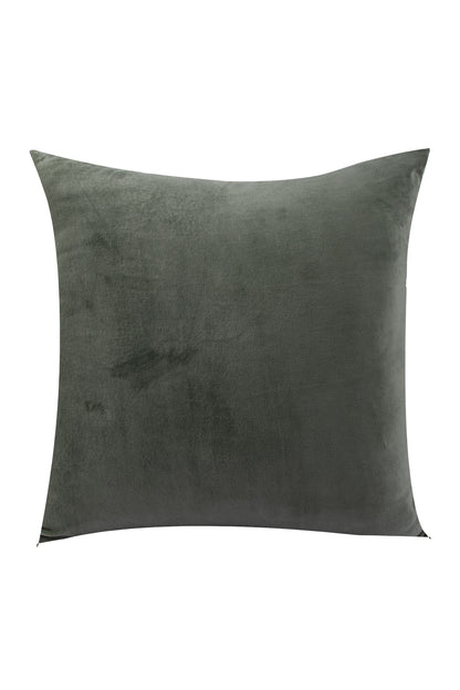 Premium Velvet Cushion Cover -  Olive