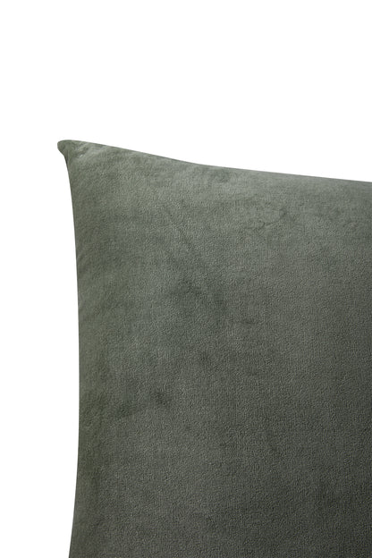 Premium Velvet Cushion Cover -  Olive