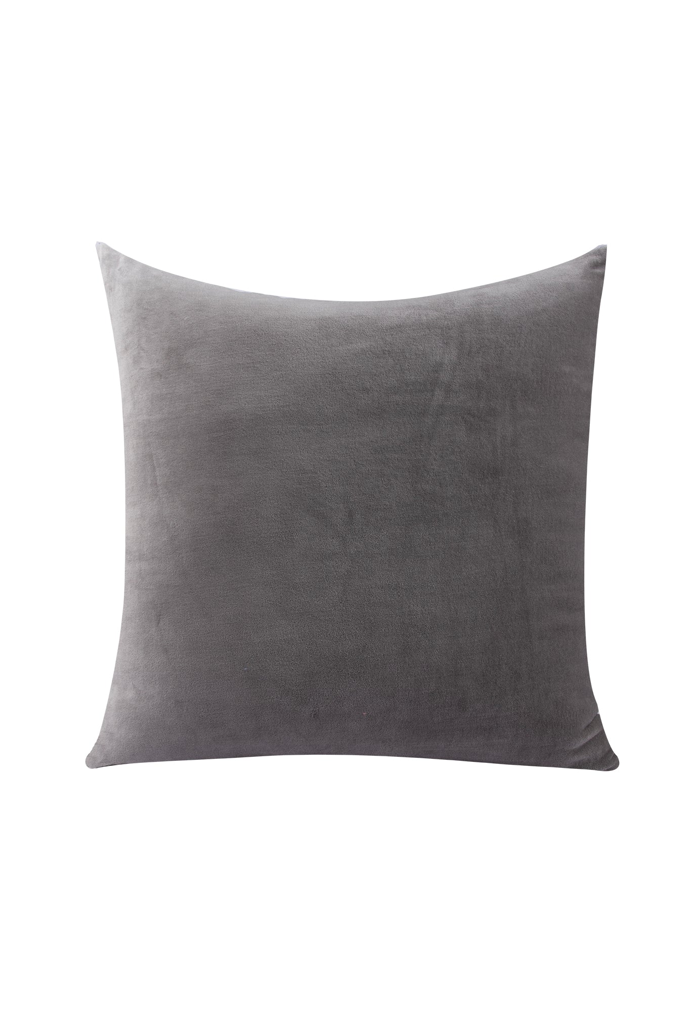 Premium Velvet Cushion Cover -  Gray