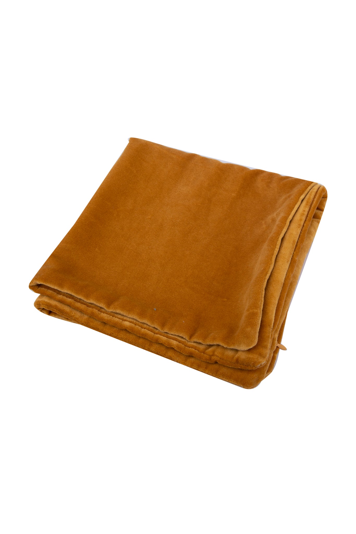 Premium Velvet Cushion Cover -  Mustard