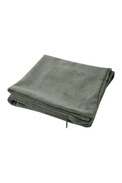 Premium Velvet Cushion Cover -  Olive