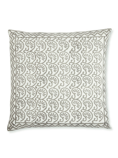 Cocoa Motif Cushion Cover - Block Printed - Ayuda Homes