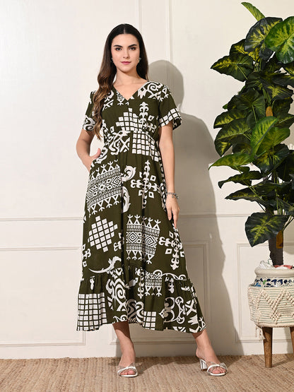 Olive Sienna Maxi Dress