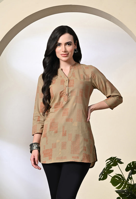 Grey Pastel Kurta