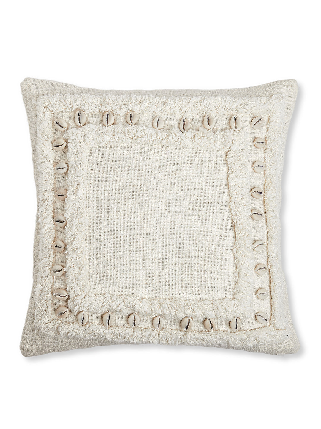 Seashell Quad Cushion Cover- Handmade - Ayuda Homes