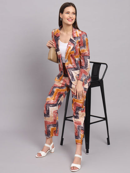 Multi colour Cotton Print Co-ord Set