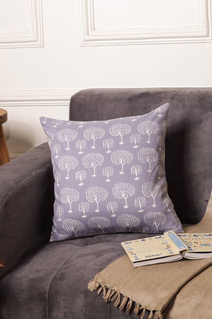 Ficus Cushion Cover - Block Printed