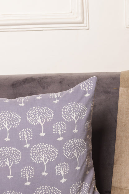 Ficus Cushion Cover - Block Printed