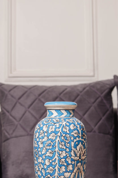 Sapphire Ceramic Vase