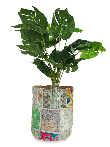 Sea Green Pot Cover - Ayuda Homes