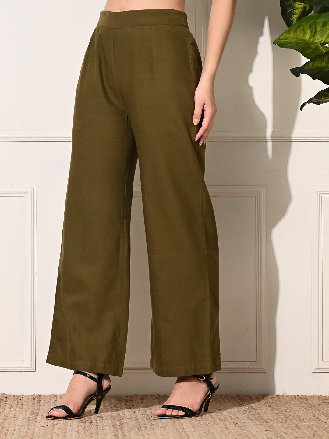 Olive Green Palazzo