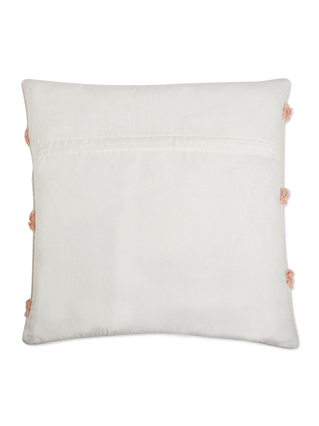 Fuzzy Peach Cushion Cover -  Handmade - Ayuda Homes