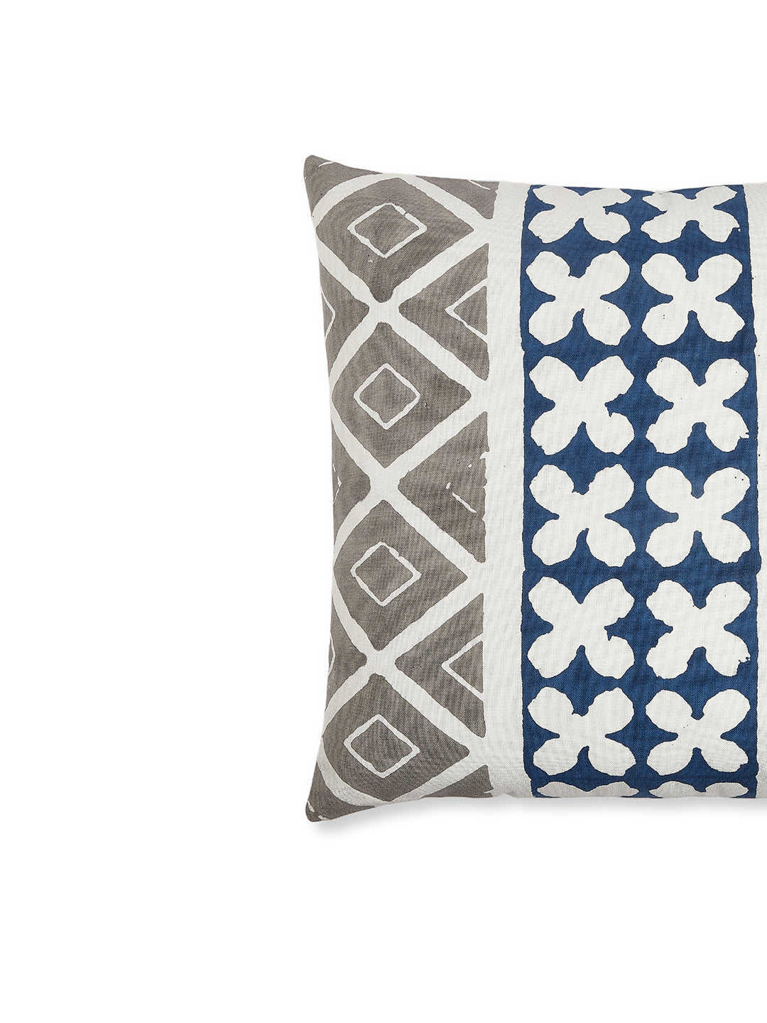 Livid Cushion Cover - Block Printed - Ayuda Homes