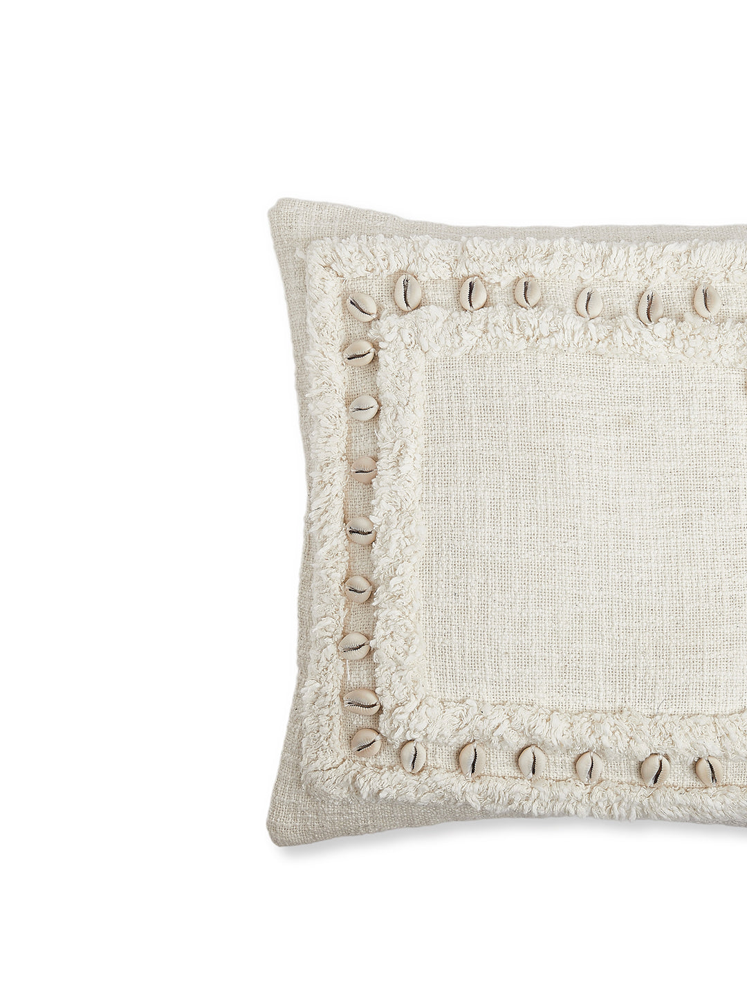 Seashell Quad Cushion Cover- Handmade - Ayuda Homes