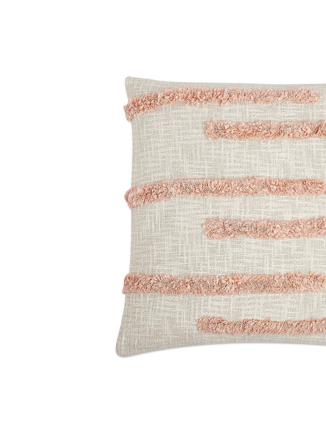 Fuzzy Peach Cushion Cover -  Handmade - Ayuda Homes