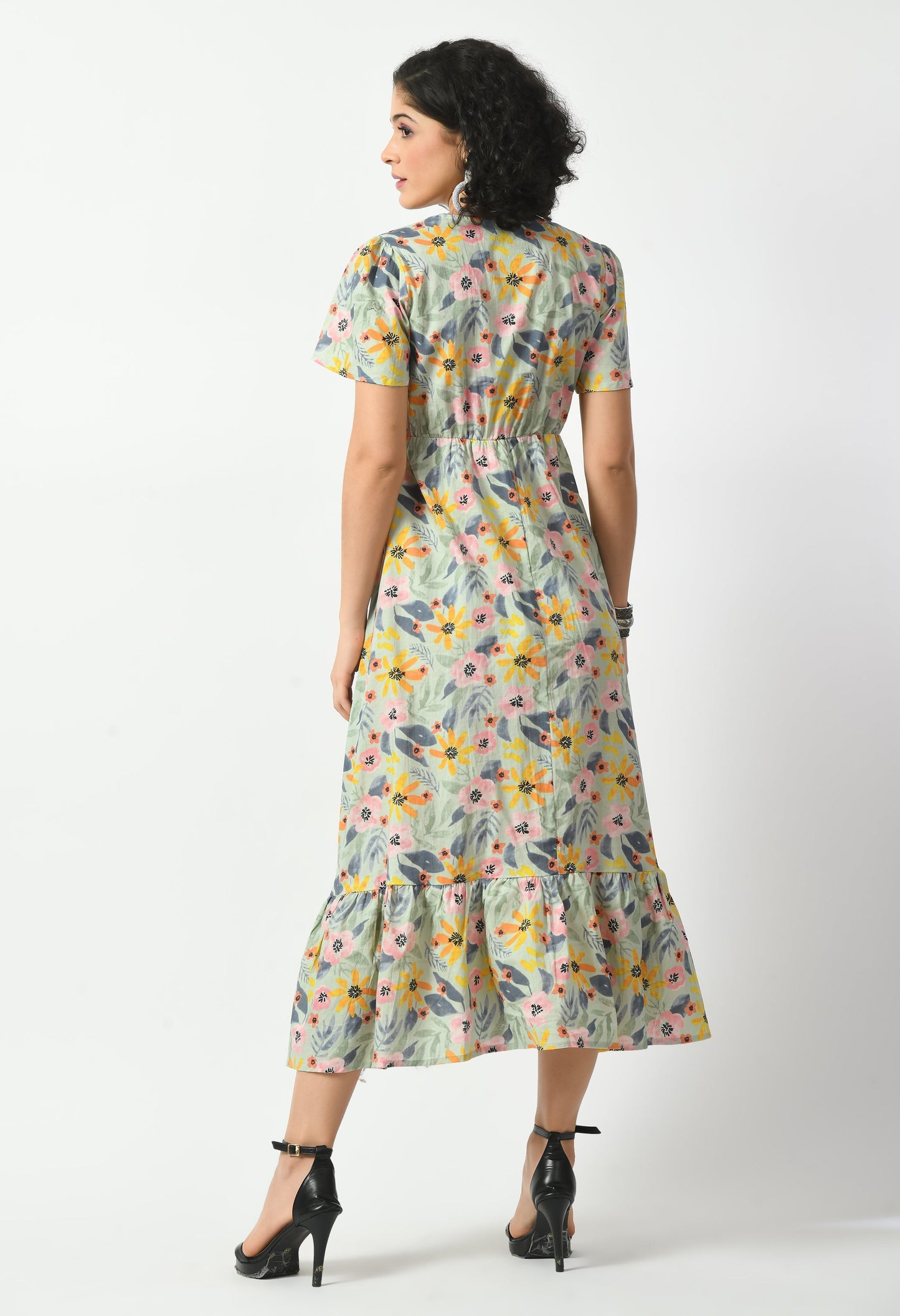 Cotton  A-line Pocket Dress