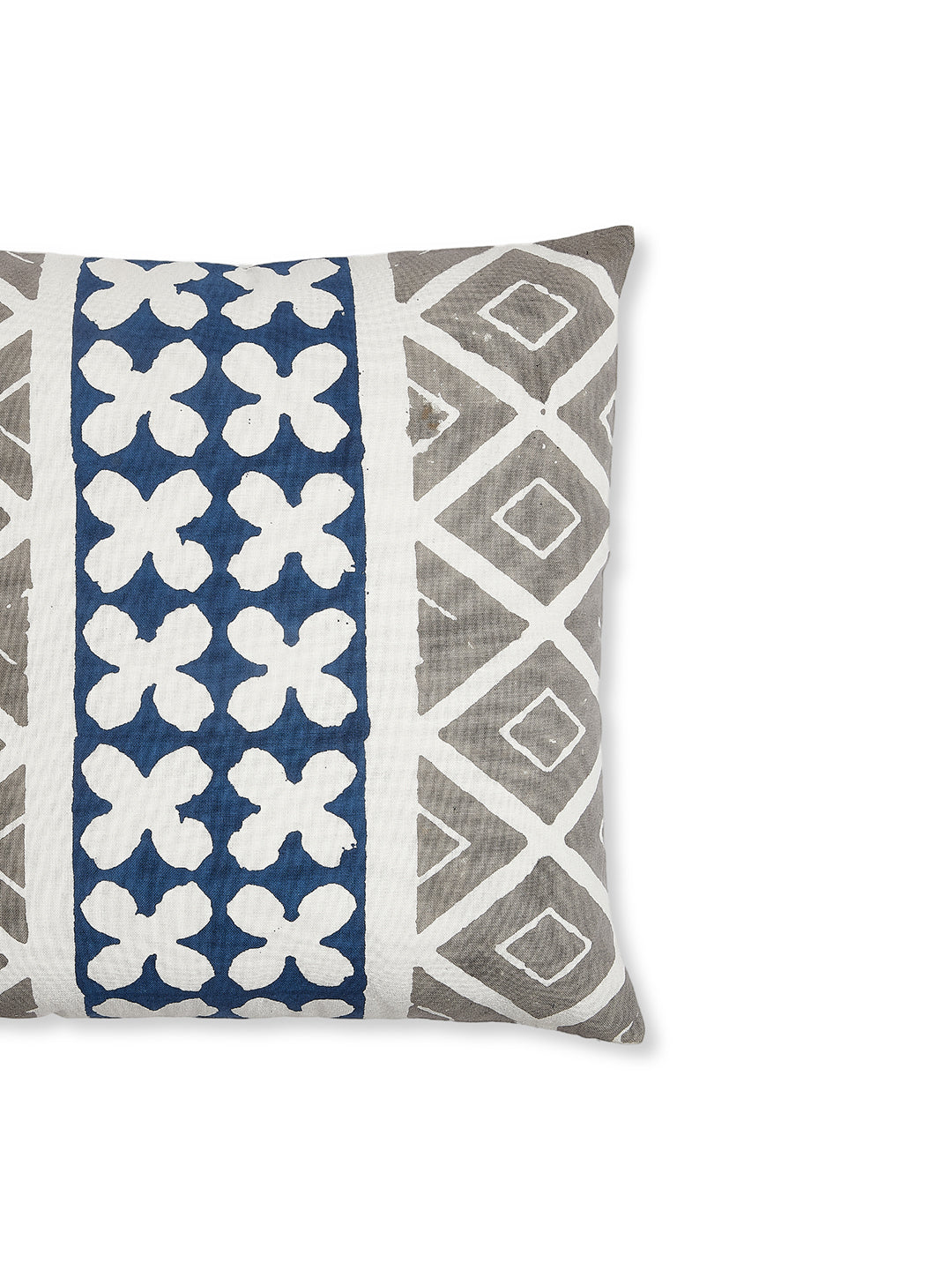 Livid Cushion Cover - Block Printed - Ayuda Homes