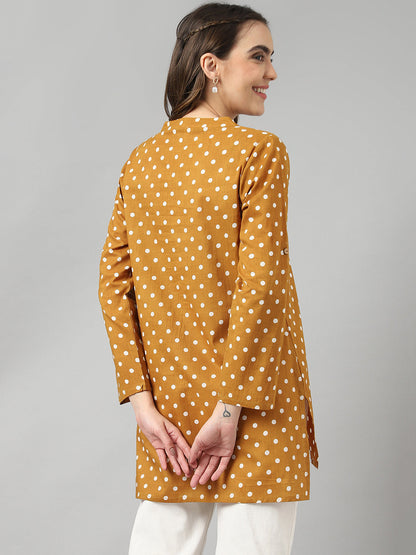 Polka Shirt Top