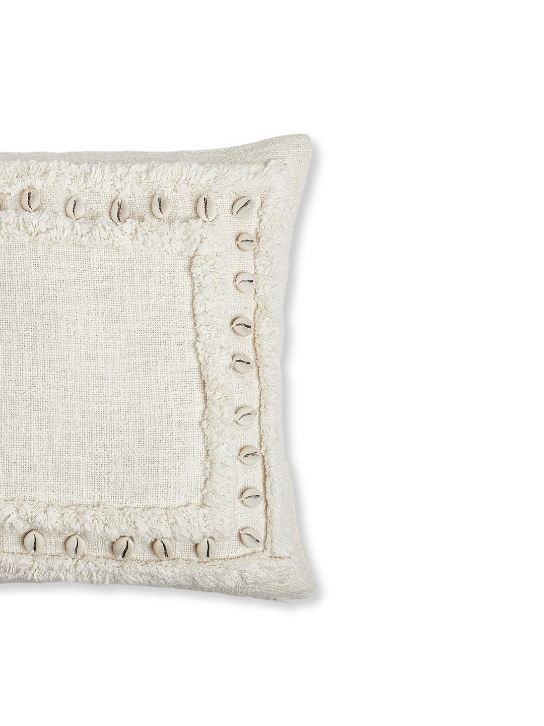 Seashell Quad Cushion Cover- Handmade - Ayuda Homes