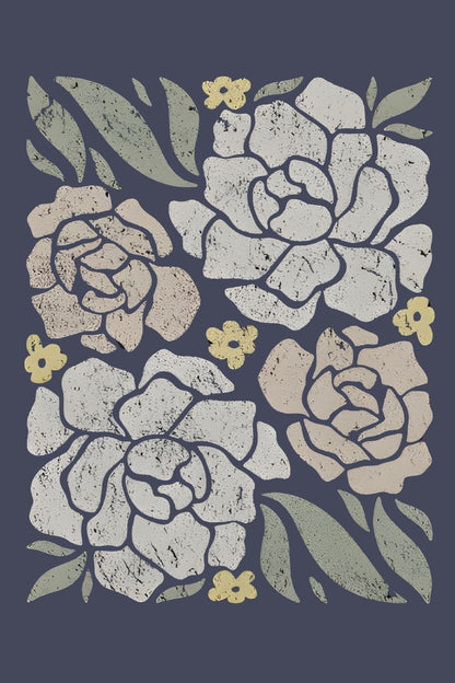 Women's Tank Top: Flowers