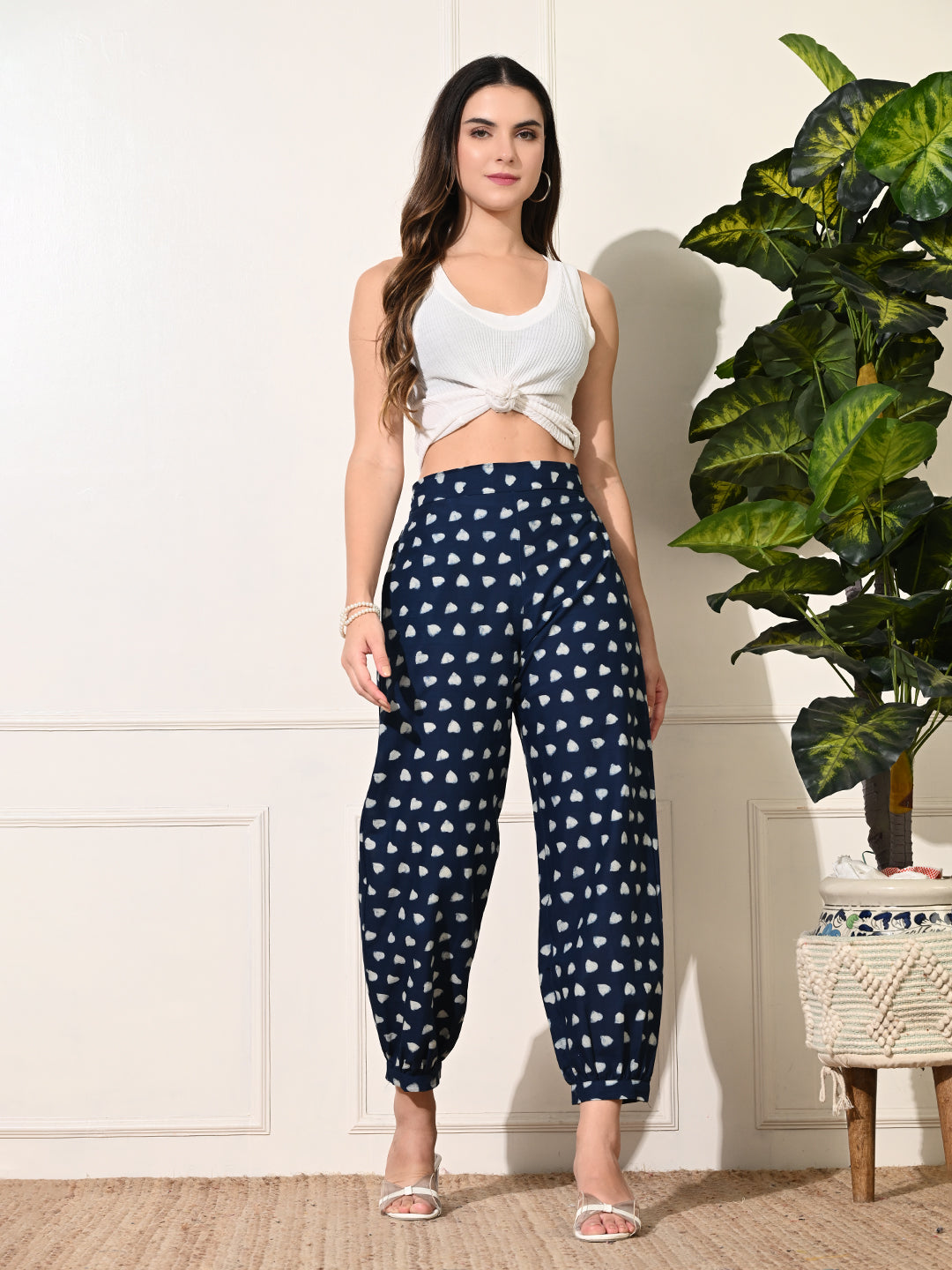 Indigo Afghani Trousers