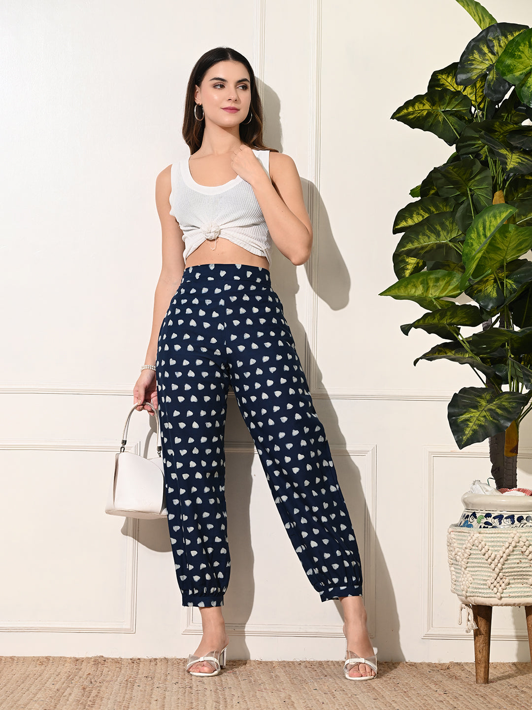 Indigo Afghani Trousers