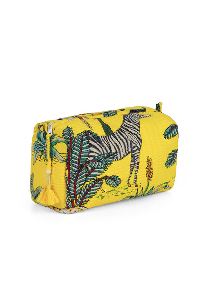 Tropical Elegance Quilted Pouches (Set of 3)