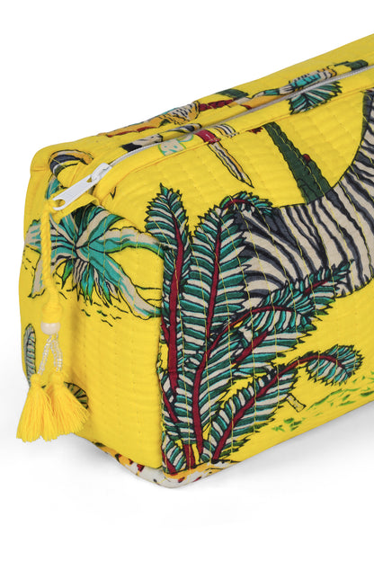 Tropical Elegance Quilted Pouches (Set of 3)