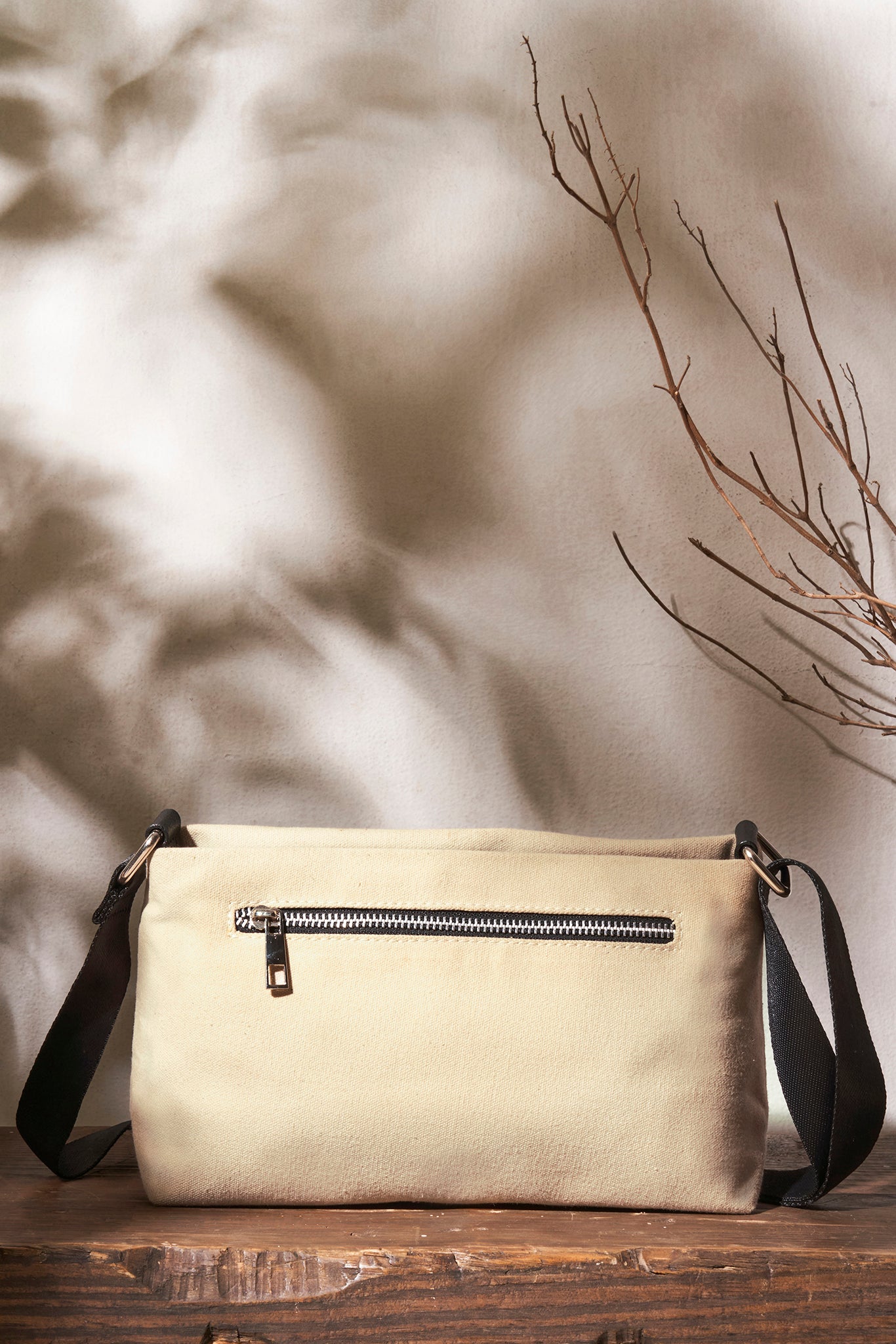 Odyssey Cross Body Sling Bag - Beige