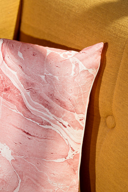 Blush Swirl Cushion Cover