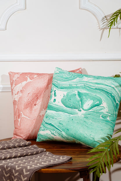 Blush Swirl Cushion Cover