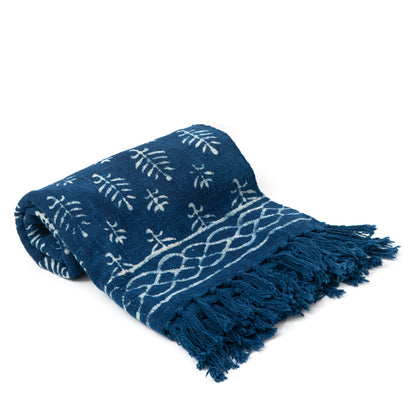 Regal Cotton Throw - Block Printed