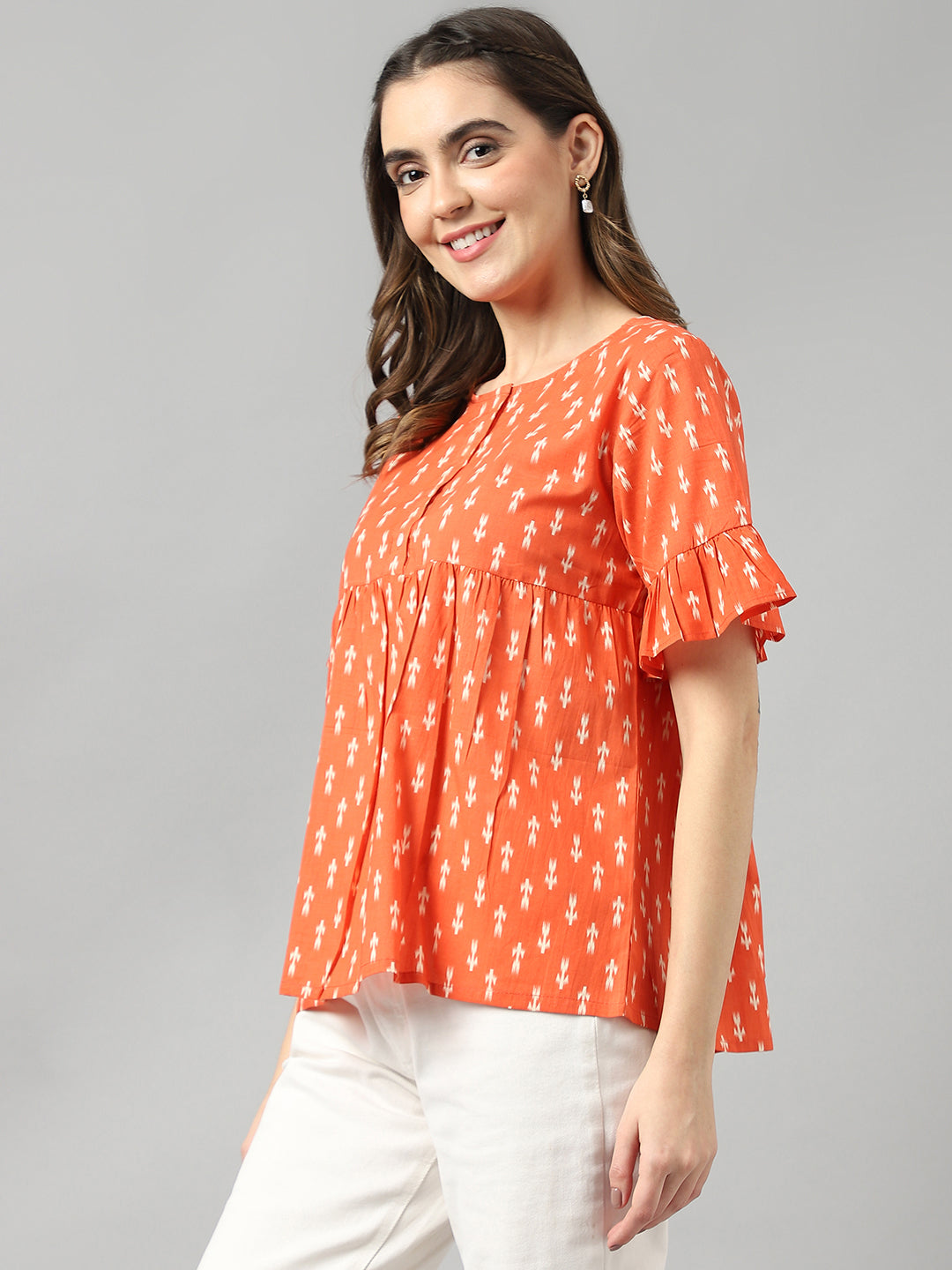 A-Line Short Sleeve Top