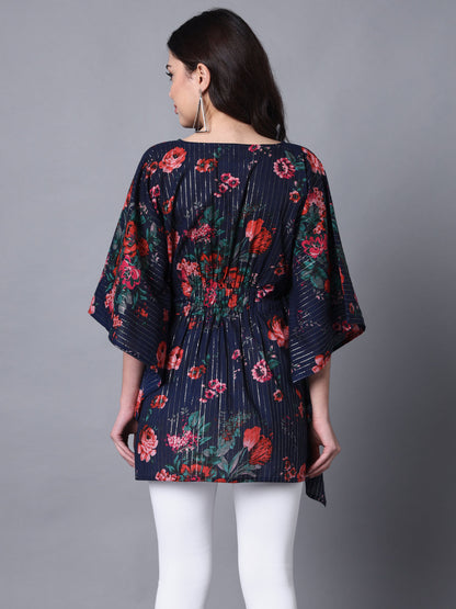 Cotton Lurex Printed Top