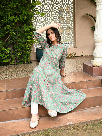 Alania Anarkali Kurta