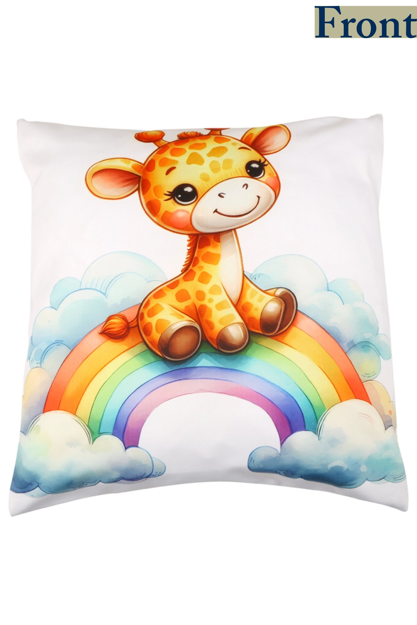 Giraffe Kids Cushion Cover - Printed - Ayuda Homes