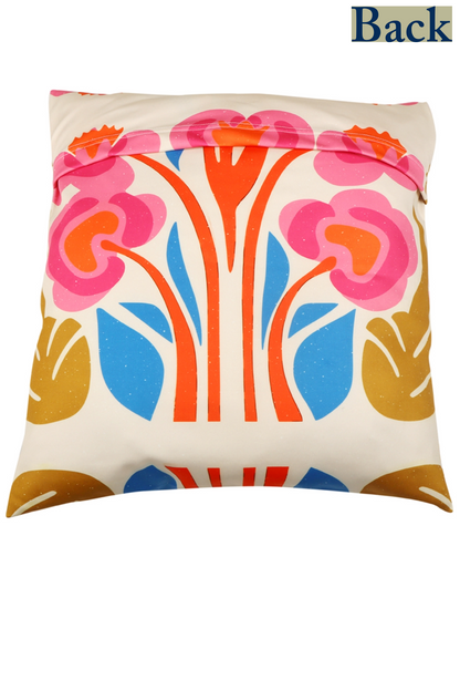 Floral Pink Cushion Cover - Printed - Ayuda Homes