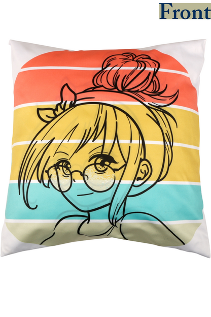 Anime Cushion Cover - Printed - Ayuda Homes