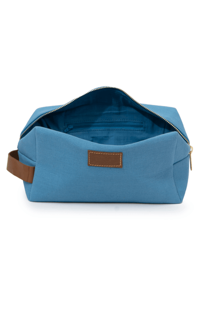 Canvas Box Organizer Pouch - Blue