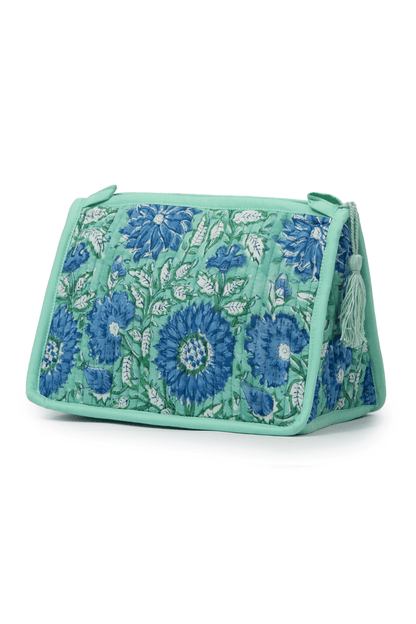 Zinnia Quilted Pouch