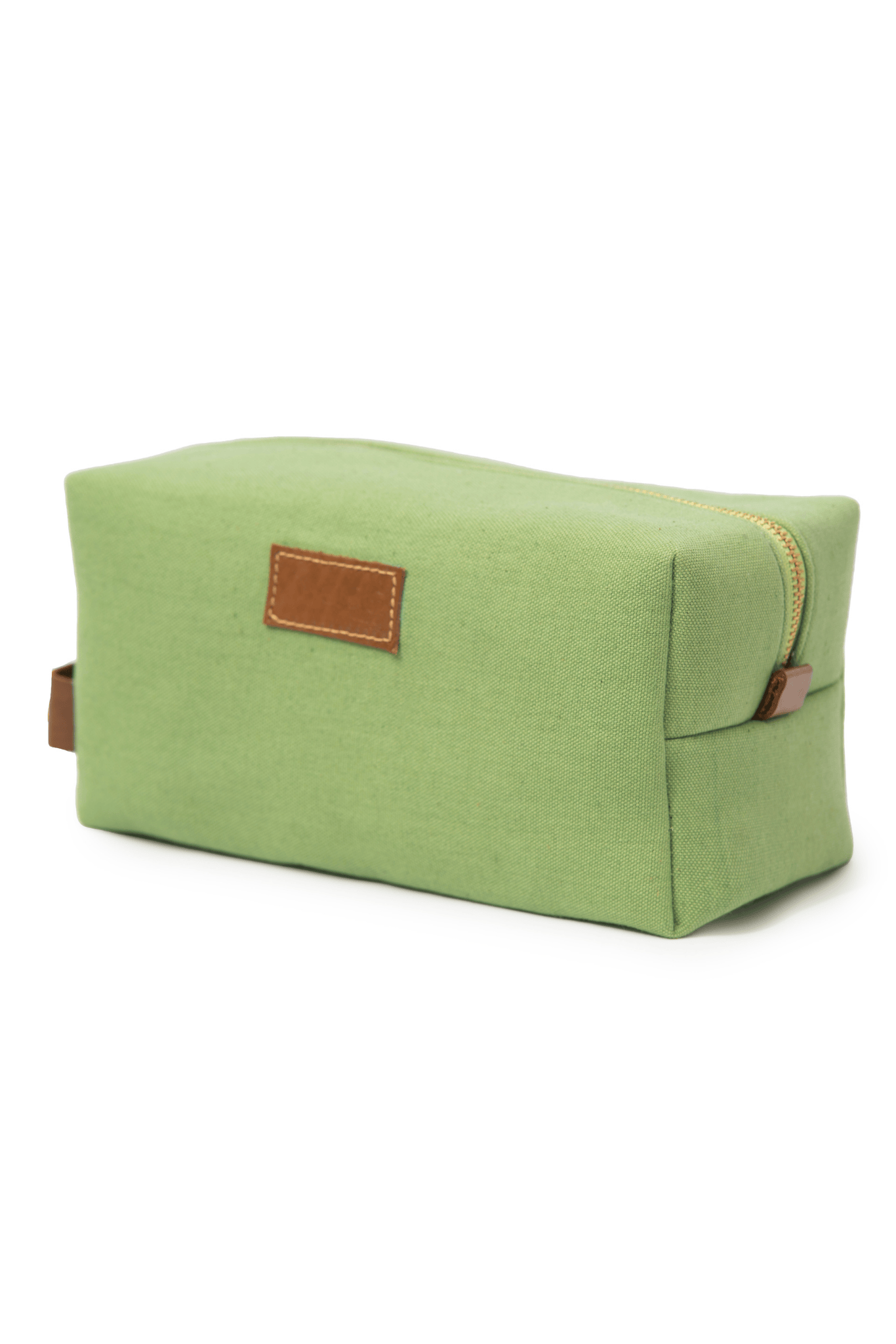 Canvas Box Organizer Pouch - Green