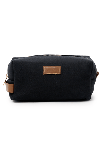 Canvas Box Organizer Pouch - Black