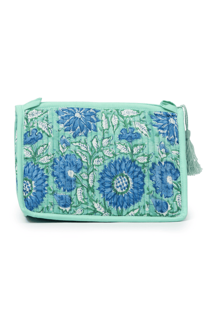 Zinnia Quilted Pouch