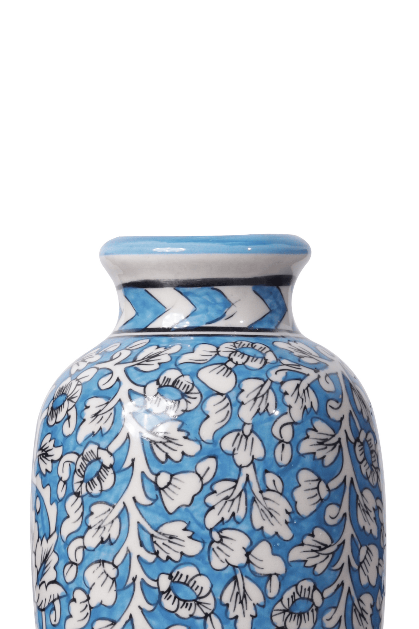 Sapphire Ceramic Vase