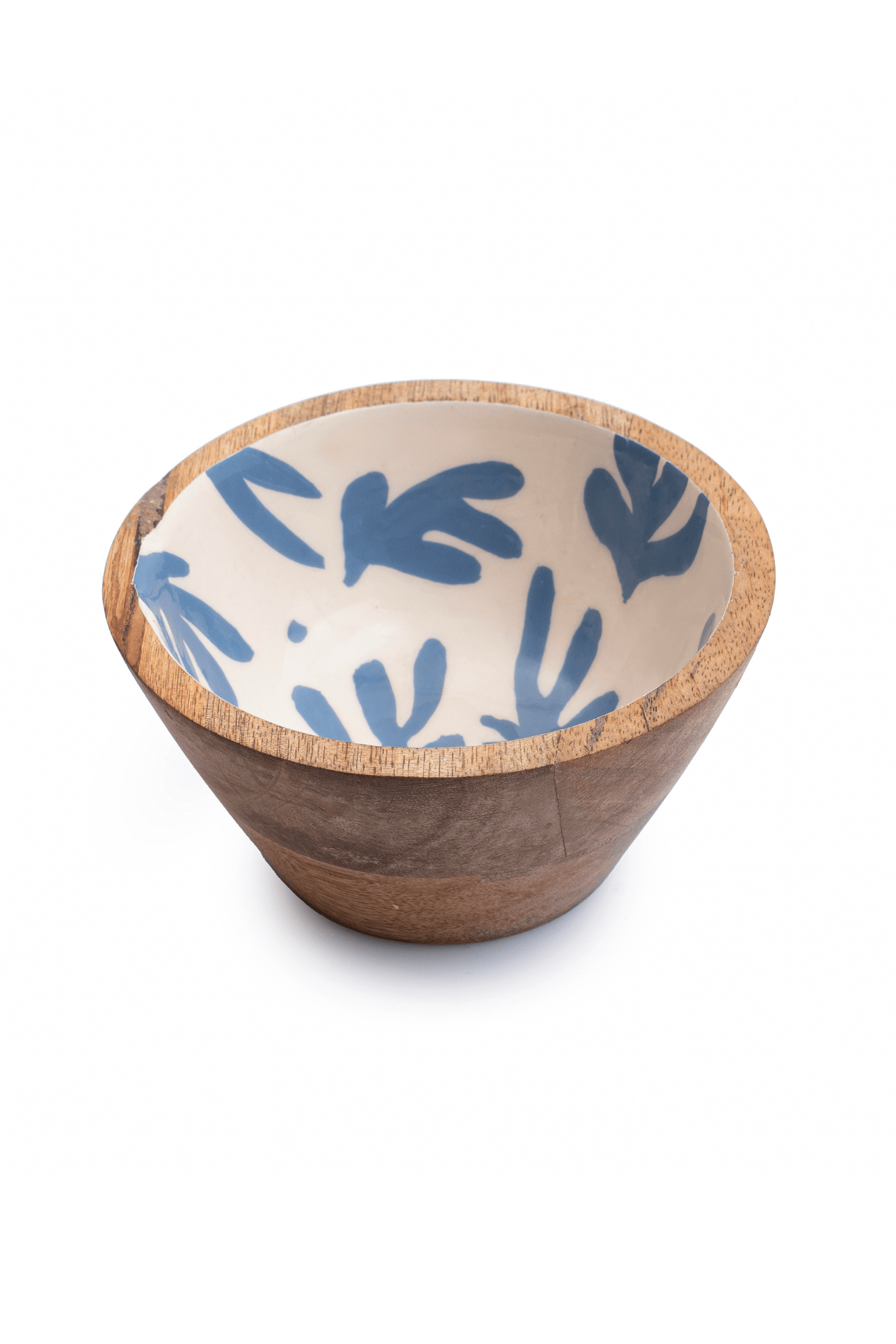 Soft Bloom Wooden Bowl (Small)