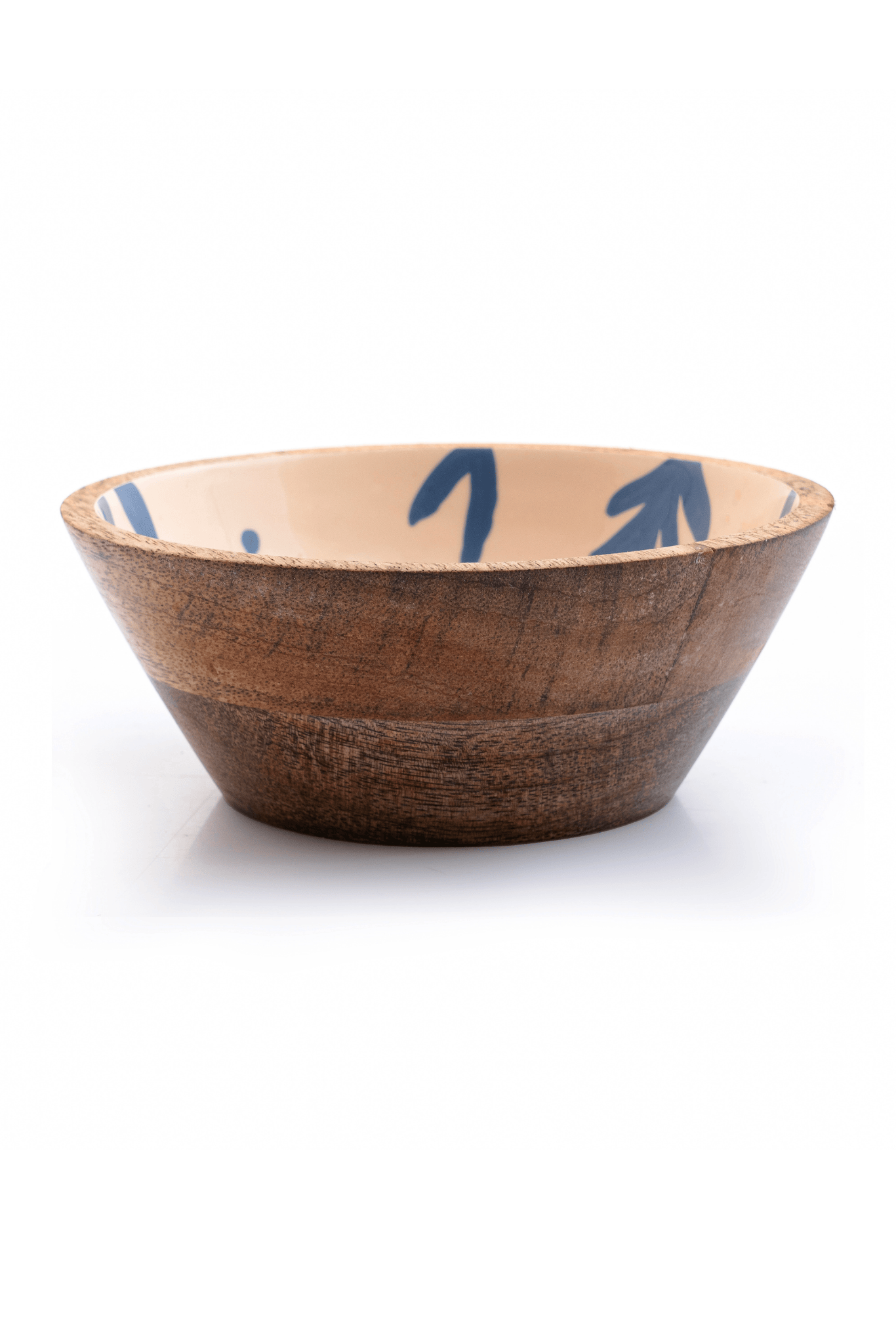 Soft Bloom Wooden Bowl (Medium)