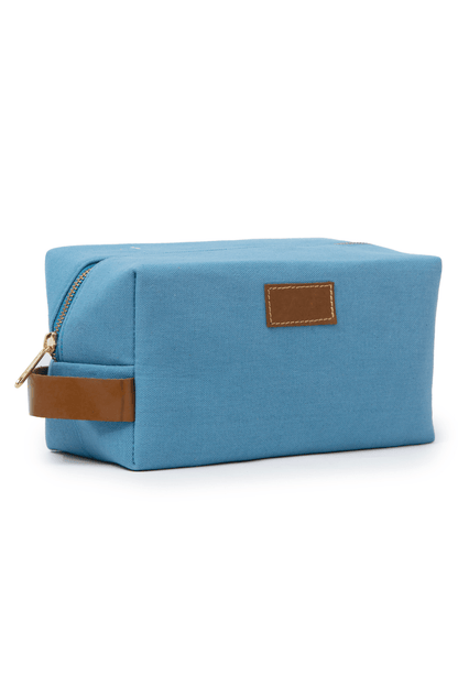 Canvas Box Organizer Pouch - Blue