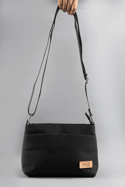 Odyssey Cross Body Sling Bag - Black