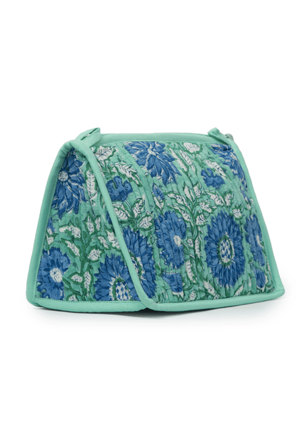 Zinnia Quilted Pouch