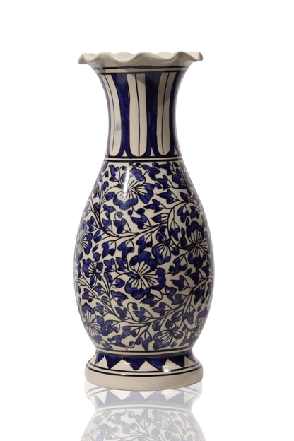 Indigo Ceramic Vase